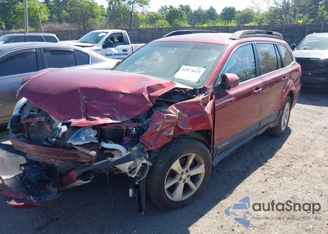 2013 Subaru Outback 2.5I Limited из США, поврежденный, VIN 4S4BRBKC1D3275829